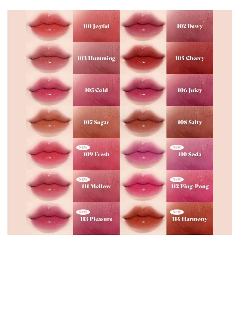 لاكا فروتي جلام تينت - شفاه مرطبة جيدًا 108 مالح 4.5 جم - Image 4