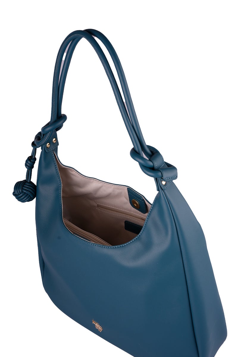 U.S. Polo Assn. Women's Shoulder Bag, Ladies Large Capacity Hobo Bag, Handbag Tote Bags Clutch Bag, Women's Leather Hobo Bag, Women's Tote Bag, Women's Shoulder Bag, Women's Hand Bag, Women's Travel Bag, for Office Sling Bag Side Bag and Girls College Students - Image 4