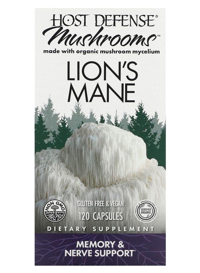 Mushrooms Lion's Mane 120 Capsules