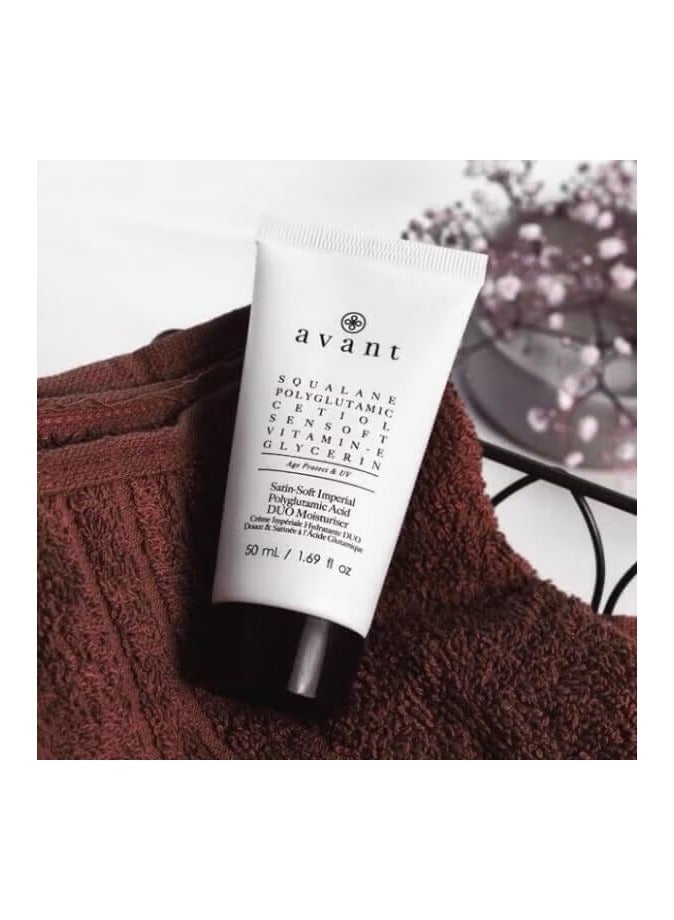 Avant Skincare Avant Skincare Satin-Soft Imperial Polyglutamic Acid Duo Moisturiser 50ml  - Image 1