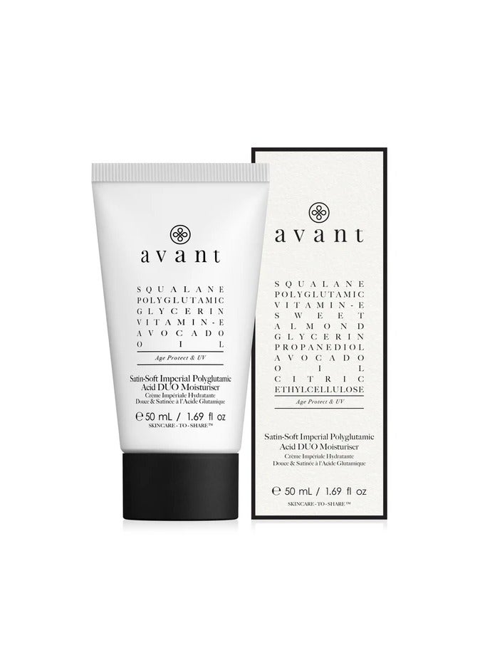 Avant Skincare Avant Skincare Satin-Soft Imperial Polyglutamic Acid Duo Moisturiser 50ml  - Image 2