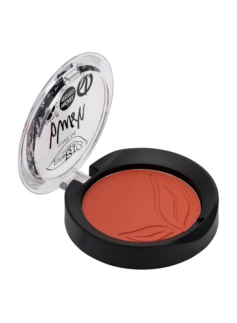 puroBio Blush Long-Lasting 04 Matte Brick 5.2g - Image 1