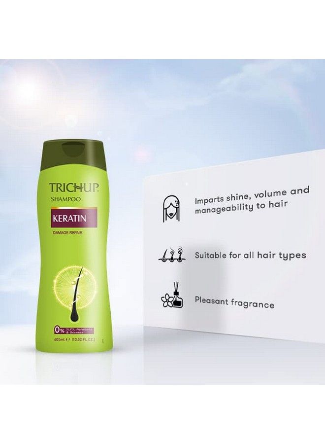 TRICHUP Keratin Shampoo 400 Ml - Image 3