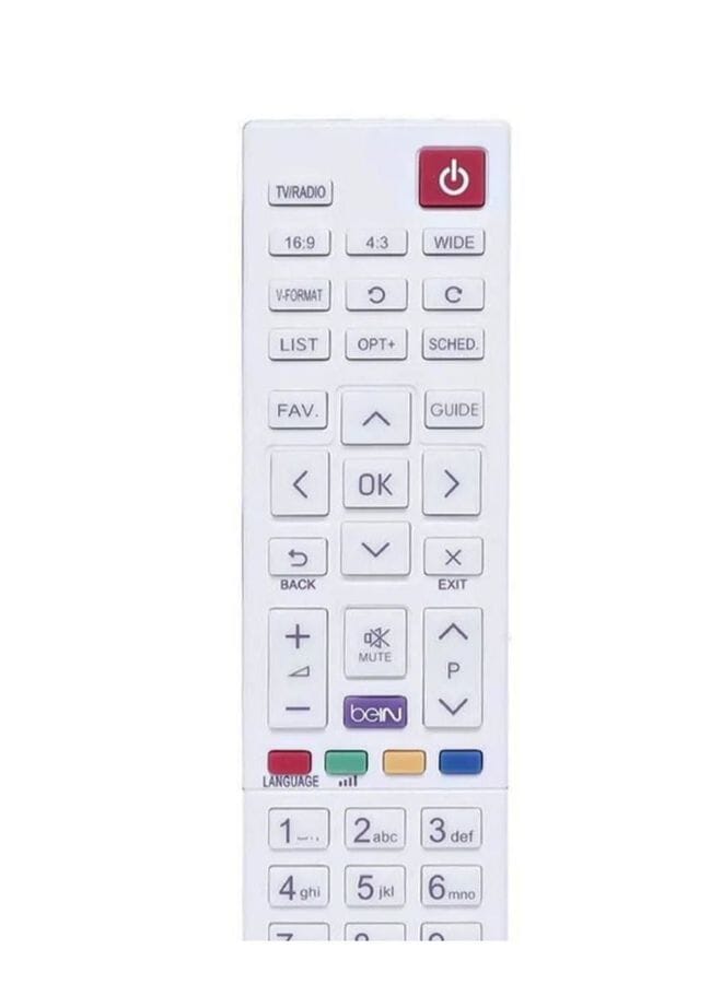 bein Sport Receiver Tv Remote Control White - Image 2