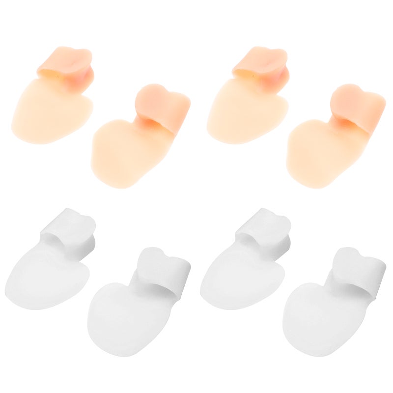 8 Pcs Practical Little Toe Valgus Toe Isolation Separators - Image 1