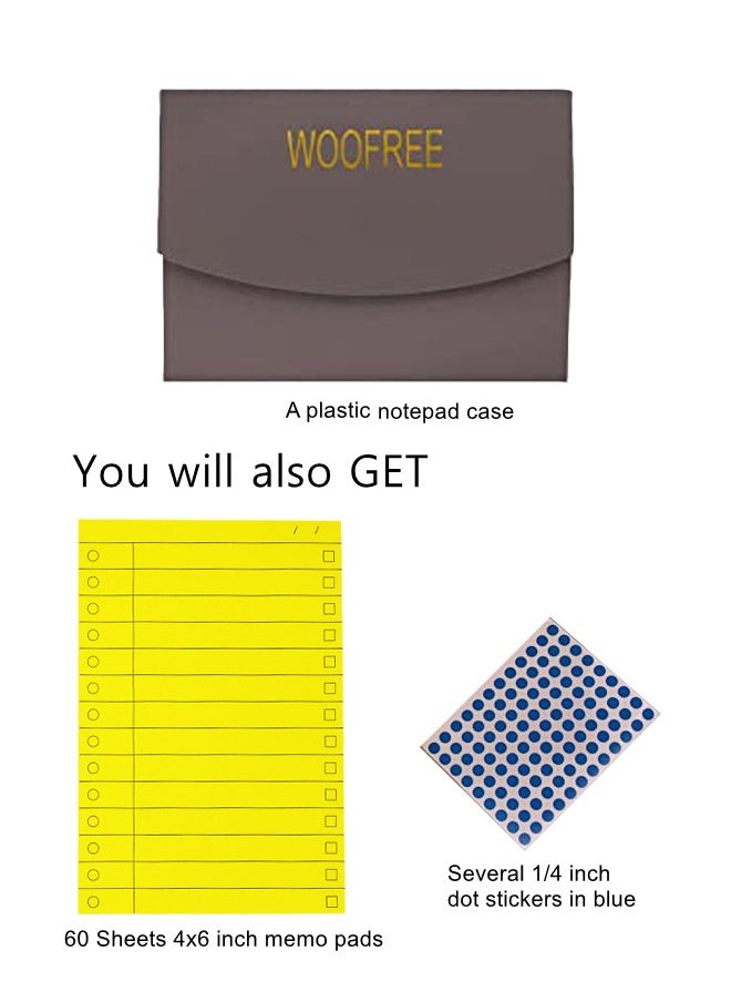 WooFree - A5 Spiral Notebook and Sticky Notes Set - Image 1
