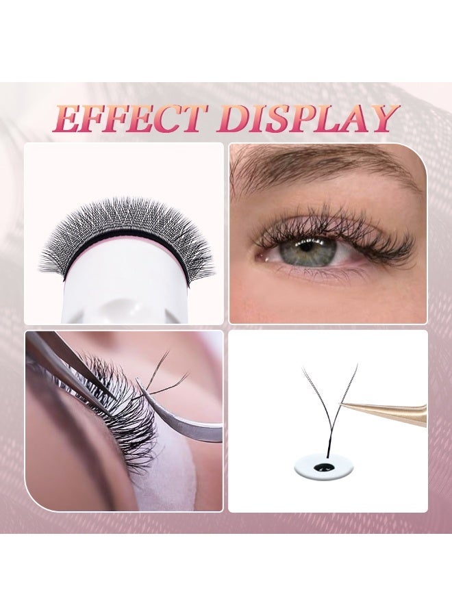 D'AMMA'N YY 3D Eyelash Extensions Soft Natural Volume Lashes C/D/B Curl 8–15mm Mixed Length Professional Lash Fans - Image 4