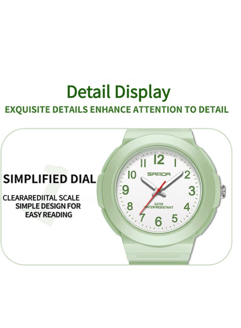 Sanda Kids Watch Fashion Classic Versatile Waterproof Simple Quartz Watch Birthday Gift for Little Kids - Image 2
