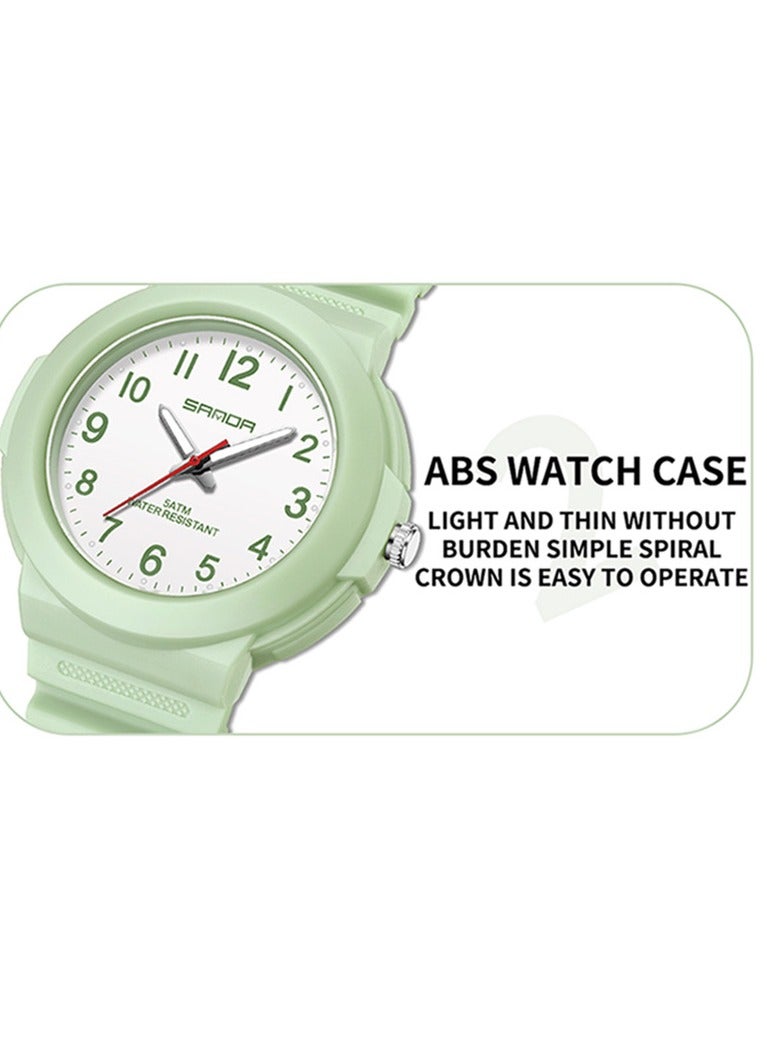 Sanda Kids Watch Fashion Classic Versatile Waterproof Simple Quartz Watch Birthday Gift for Little Kids - Image 3