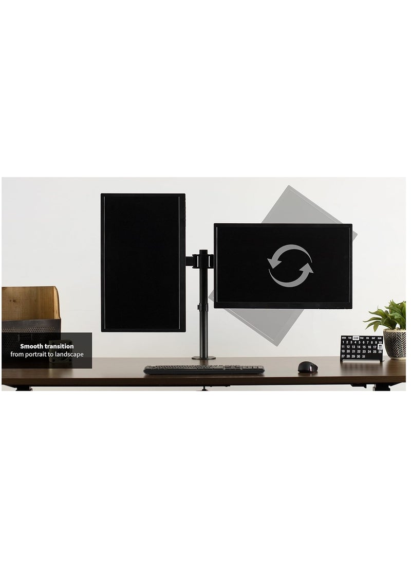 ELTRAZONE - Portable TV Stand Mobile TV Stand For 32-65 In Plasma/LCD/LED Home Display Rolling Floor TV Cart VESA 200x200 To 600x400 TV Trolley On Wheels With Shelf Max Loading Capacity 50kg - Image 1