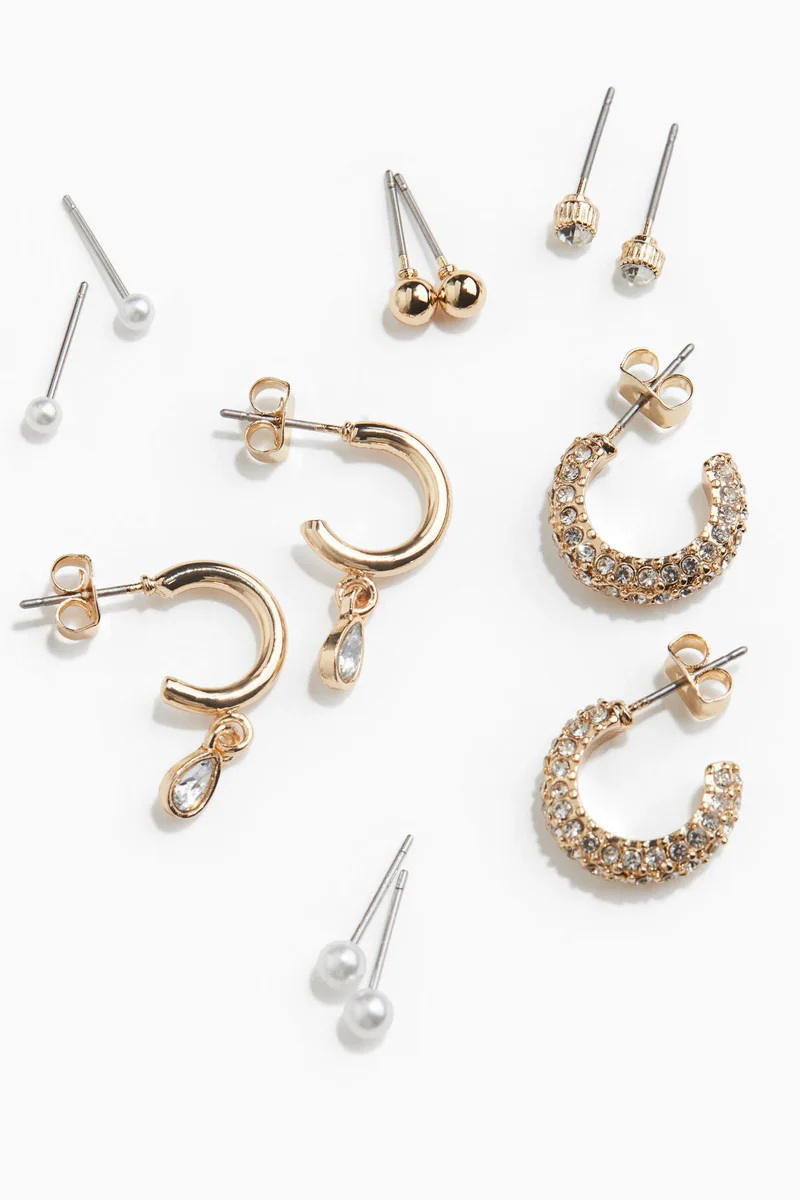 اتش اند ام حلقان - عبوة من 6 أزواج