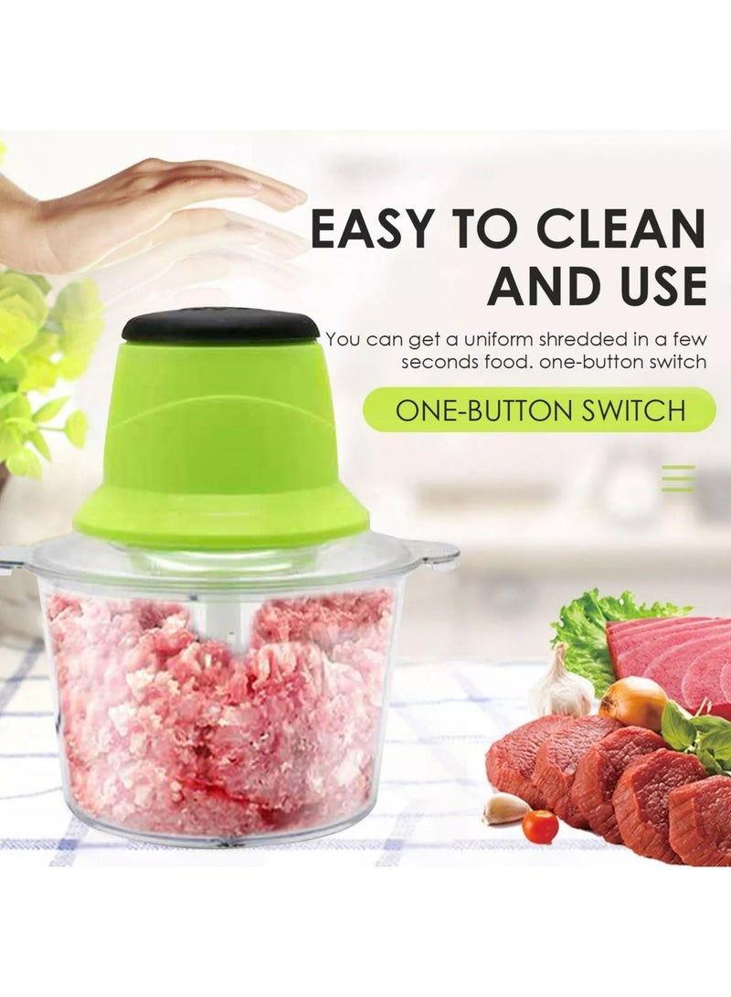 DubaiGallery مفرمة لحوم كهربائية أوتوماتيكية متعددة الوظائف، معالج طعام منزلي قوي، قطاعة كهربائية وخلاط - Image 2