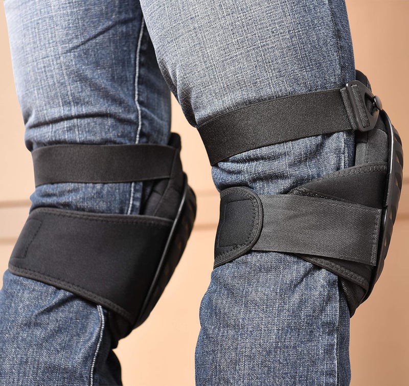 BALENNZ Professional Knee Pads for Work - Heavy Duty Foam Padding Gel Construction Knee Pads with Strong Double Straps – Comfortable Knee Protection for Indoor and Outdoor Use (Knee High) - Image 4
