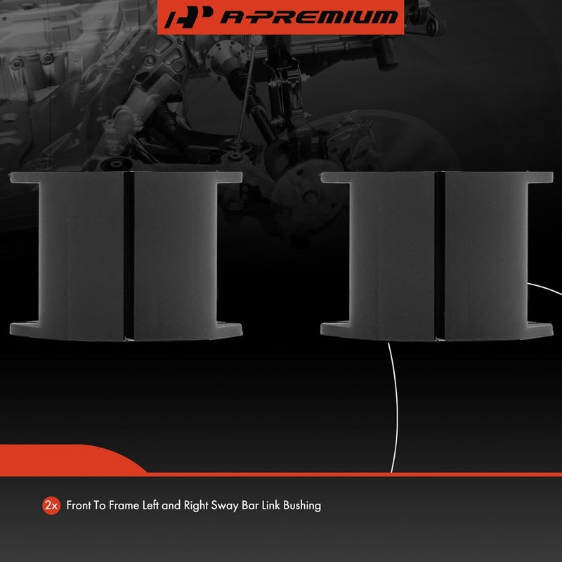 A-Premium Front To Frame Sway Bar Bushing Kit - Image 3