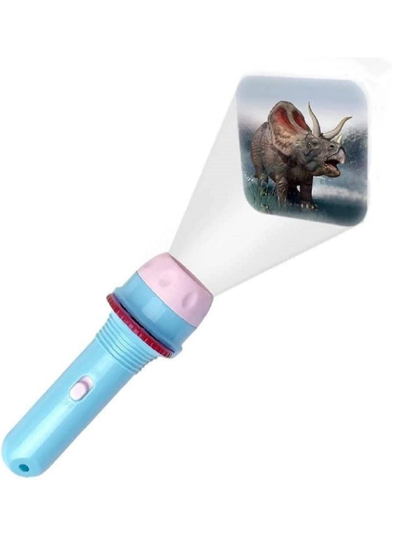 Children's flashlight as a light bulb projector early educational toys. multi-colors - Image 1