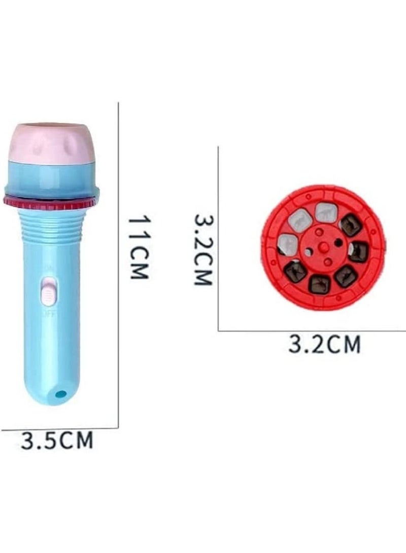 Children's flashlight as a light bulb projector early educational toys. multi-colors - Image 3