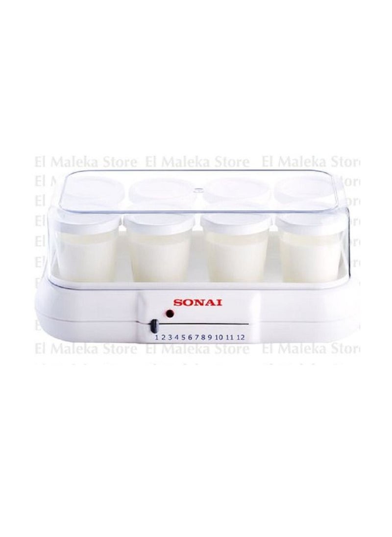 Sonai Set Of 8 Cups Yogurt Maker 10 W MAR-1008  - Image 1