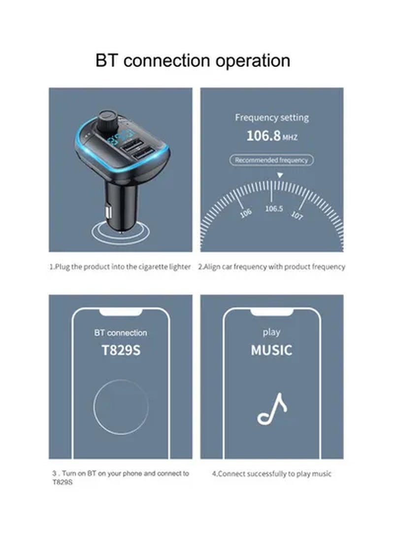 Car Bluetooth FM Transmitter - Image 5