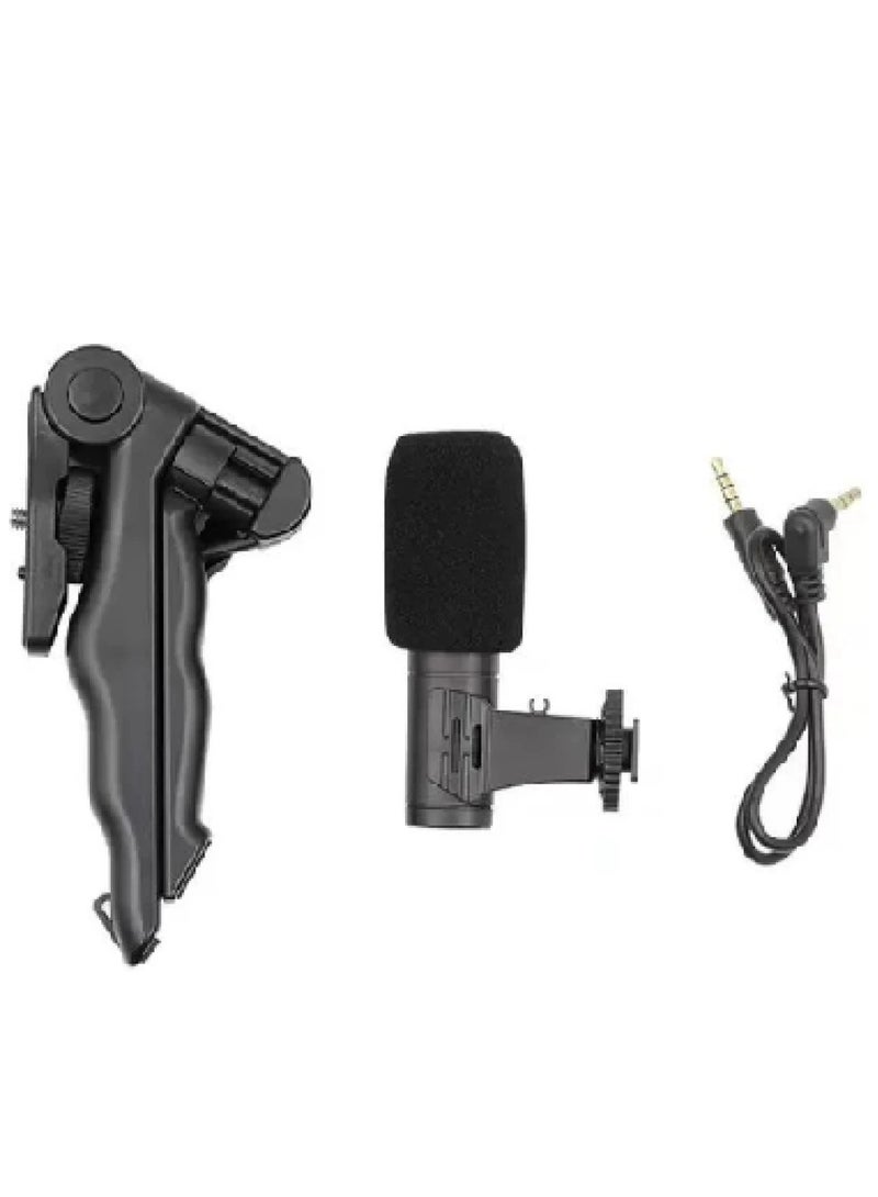 PLOKAMA Professional Mobile Video Kit  Plokama PK 778 with Microphone & LED Flashlight - Image 4