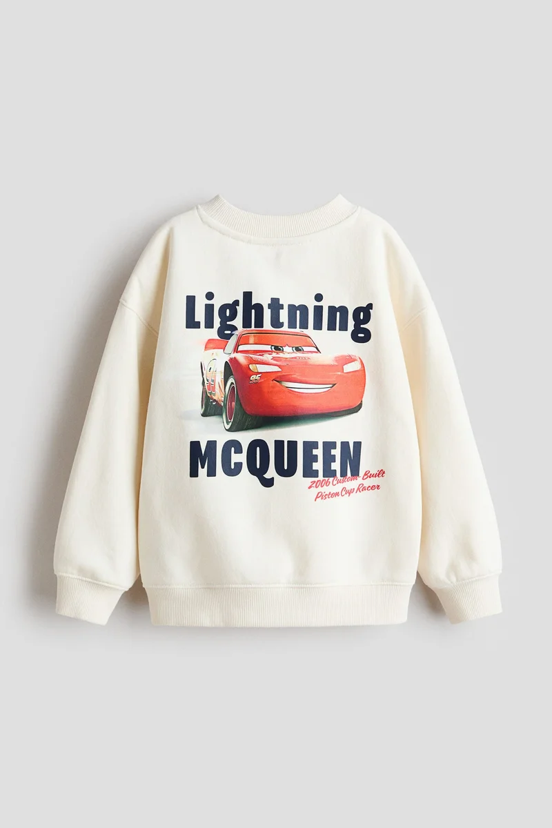 اتش اند ام سويت شيرت بطبعة