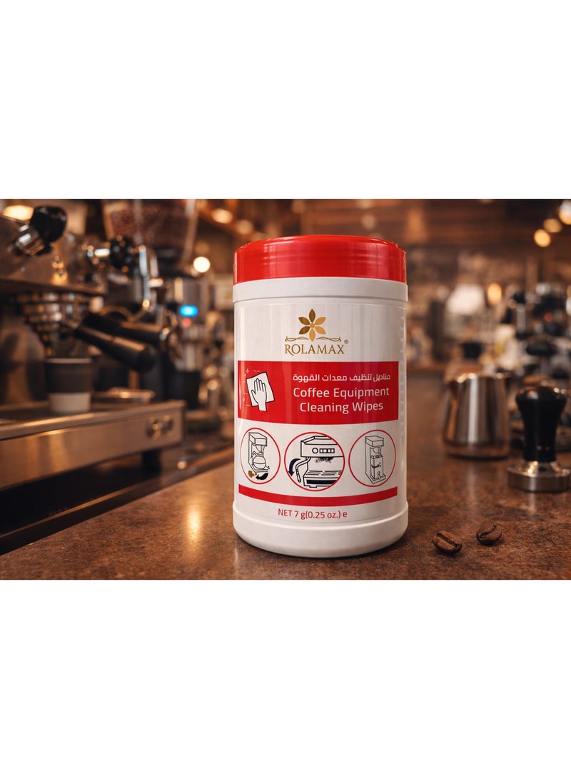 Coffee Equipment Cleaning Wipes – For Espresso Machines & Coffee Tools