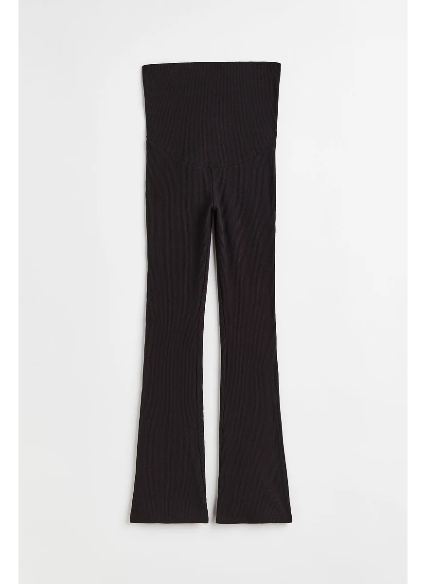 H&M Mama Ribbed Trousers