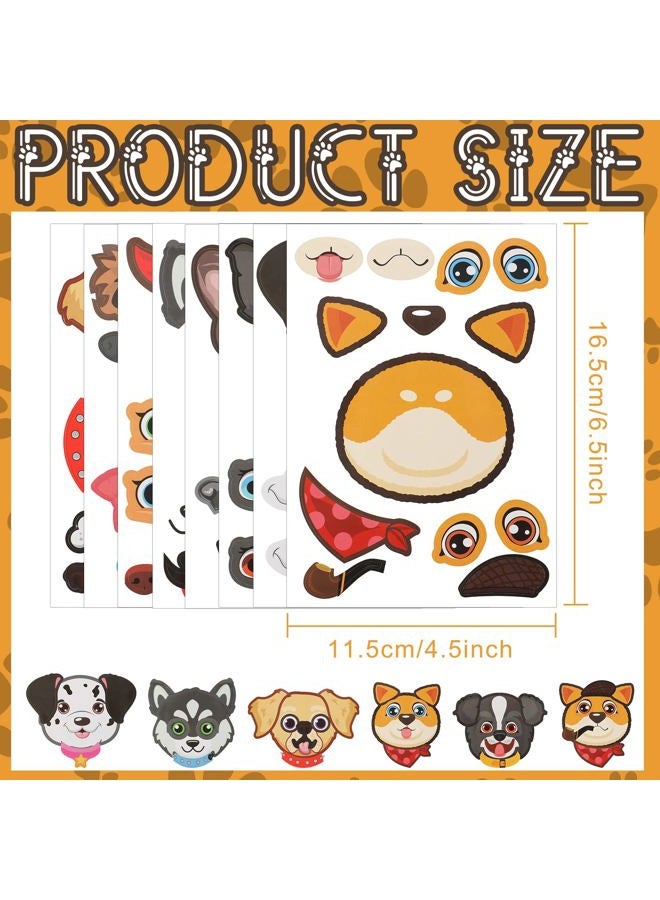 Sinmoe 48 Pcs Make a Face Animal Stickers Make Your Own Animal Car Stickers Zoo Farm Themed Fun Stickers Dog Bee Decals Party Favors, Rewards Art Craft() - Image 2
