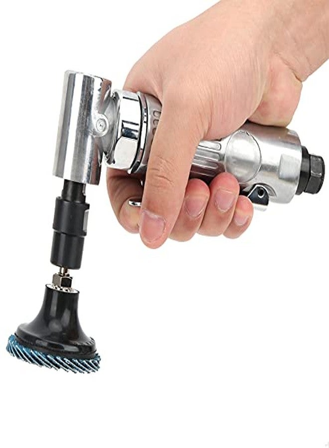Garosa Mini Air Sander Right Angle Die Grinder 20000-25000 RPM Pneumatic Tool Kit with Emery Disk Car Polisher for Auto Body Work (European Connector) - Image 1