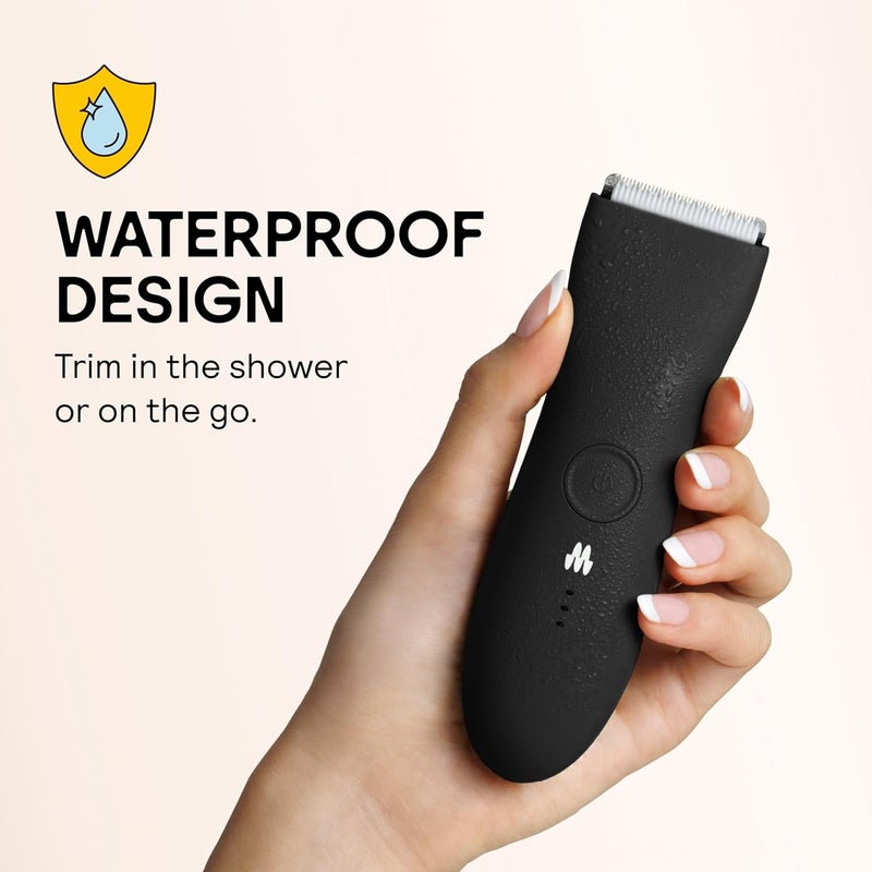 Meridian The Trimmer by : Electric Below-The-Belt Trimmer Built for Men, 90 Minute Battery Life (Onyx) - Image 5