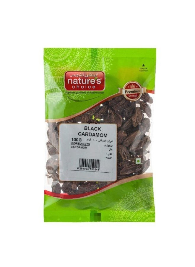 Black Cardamom, Whole - 100g, India