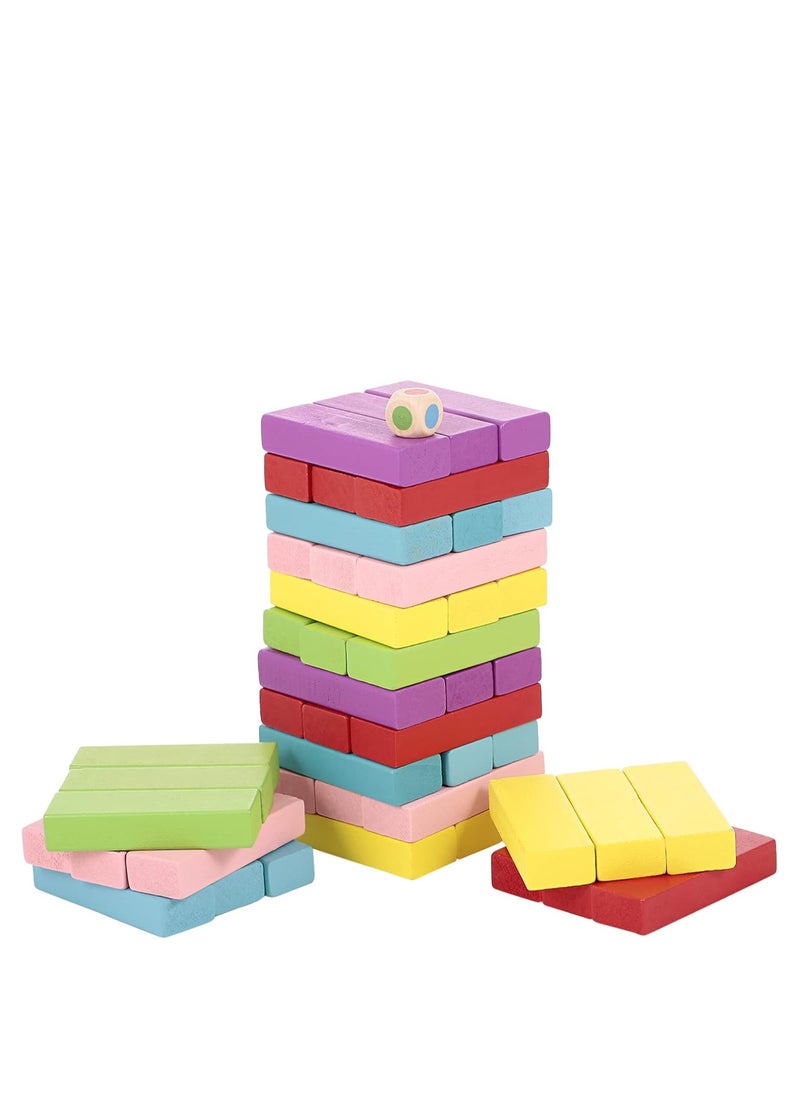 Canoe 51- Pieces Colors Jingga Stacking Blocks Toy - CT191216RJ129  - Image 2