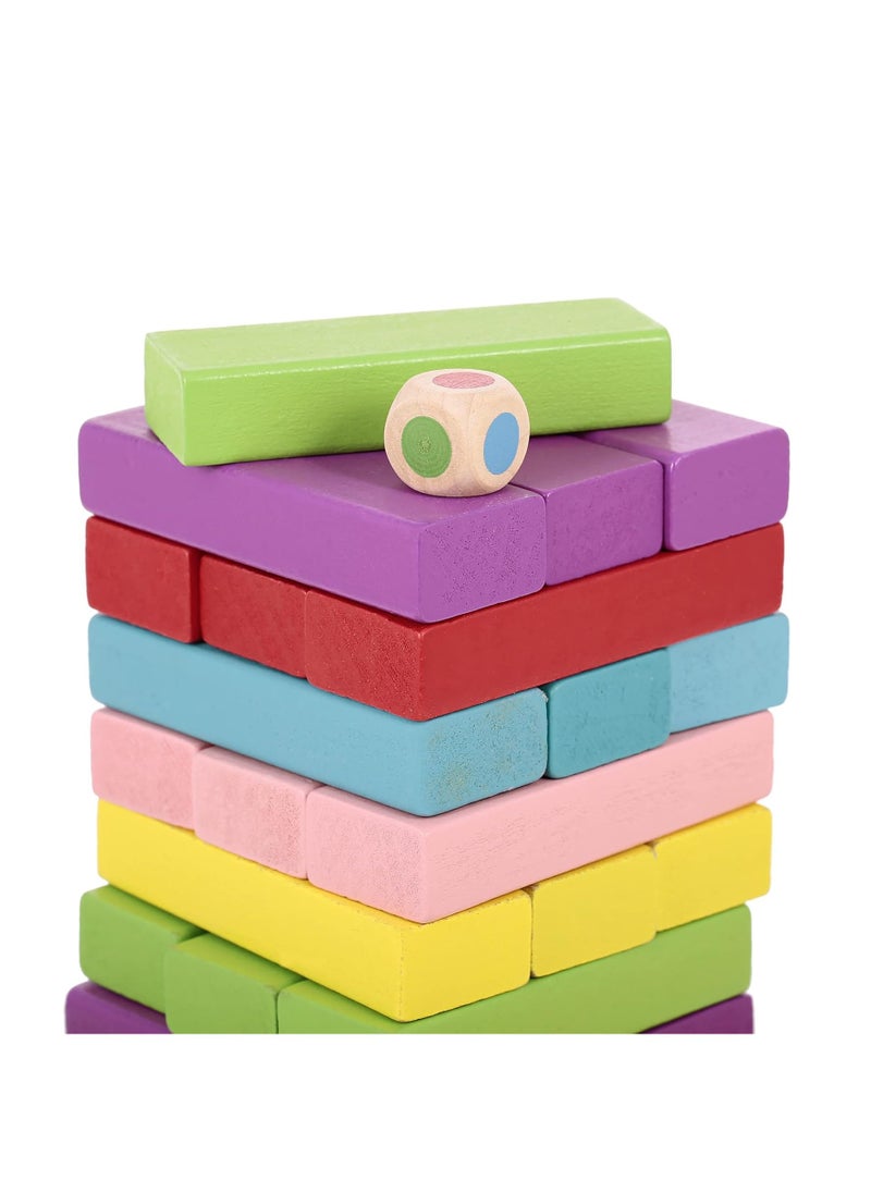 Canoe 51- Pieces Colors Jingga Stacking Blocks Toy - CT191216RJ129  - Image 3