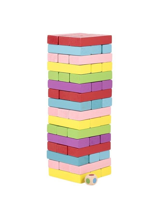 Canoe 51- Pieces Colors Jingga Stacking Blocks Toy - CT191216RJ129  - Image 1