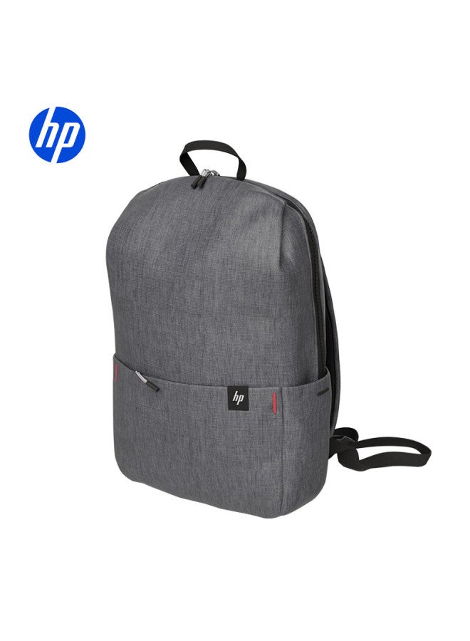 Hp Men's Backpack Large Capacity Fashion Casual Travel Bag High School College Middle School Laptop Bag