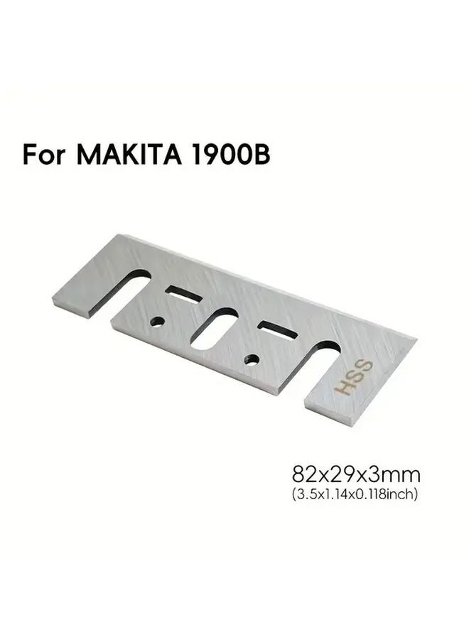 2pcs TY02A HSS Planer Blades Heavy Duty Woodworking For Makita Hitachi Universal - Image 4