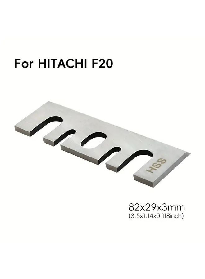 2pcs TY02A HSS Planer Blades Heavy Duty Woodworking For Makita Hitachi Universal - Image 5