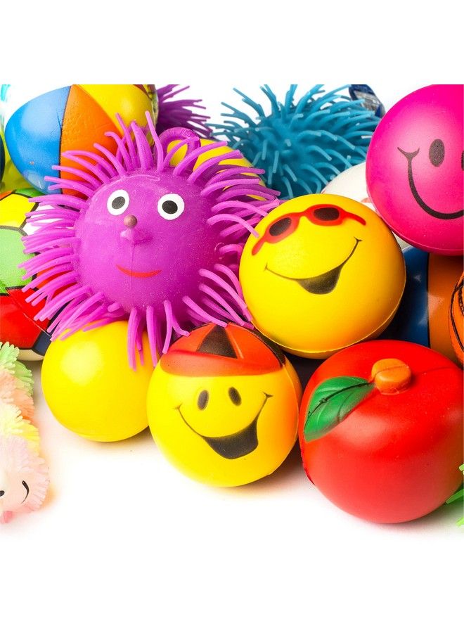 Neliblu Stress Balls Puffer Stress Relief Toys Value Assortment Bulk 1 Dozen Stress Relax Toy Balls Squeeze Ball Puffer Ball Assortment Most Popular Selection Of Hand Exercise Balls & Therapy Balls - Image 5