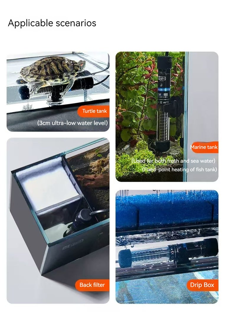 Automatic constant temperature fish tank heating rod low water level mini heater - Image 5