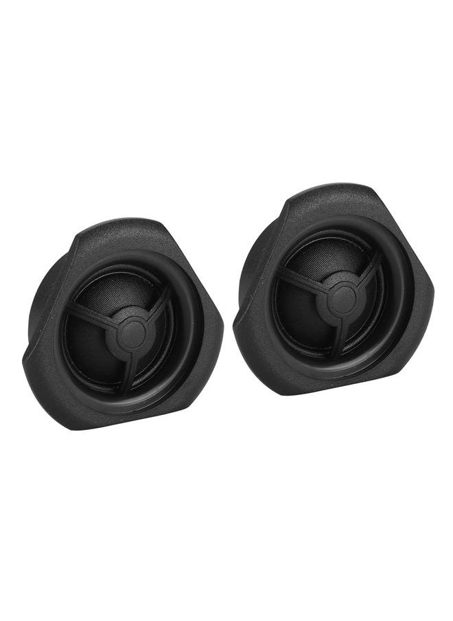 Thoraya - 2Pcs 19 Core 30W 6Ω Silk Film Dome Tweeter Treble Speaker Hifi Loudspeaker - Image 1