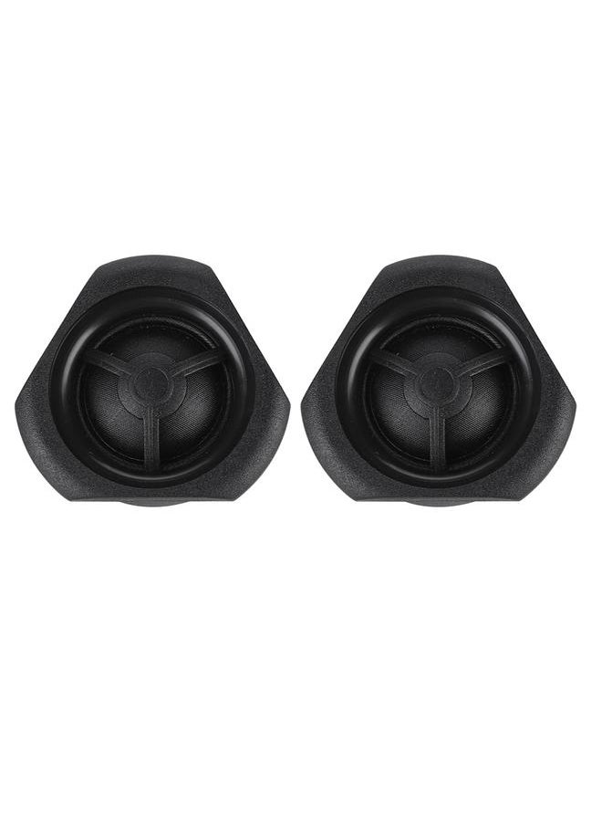 Thoraya - 2Pcs 19 Core 30W 6Ω Silk Film Dome Tweeter Treble Speaker Hifi Loudspeaker - Image 1