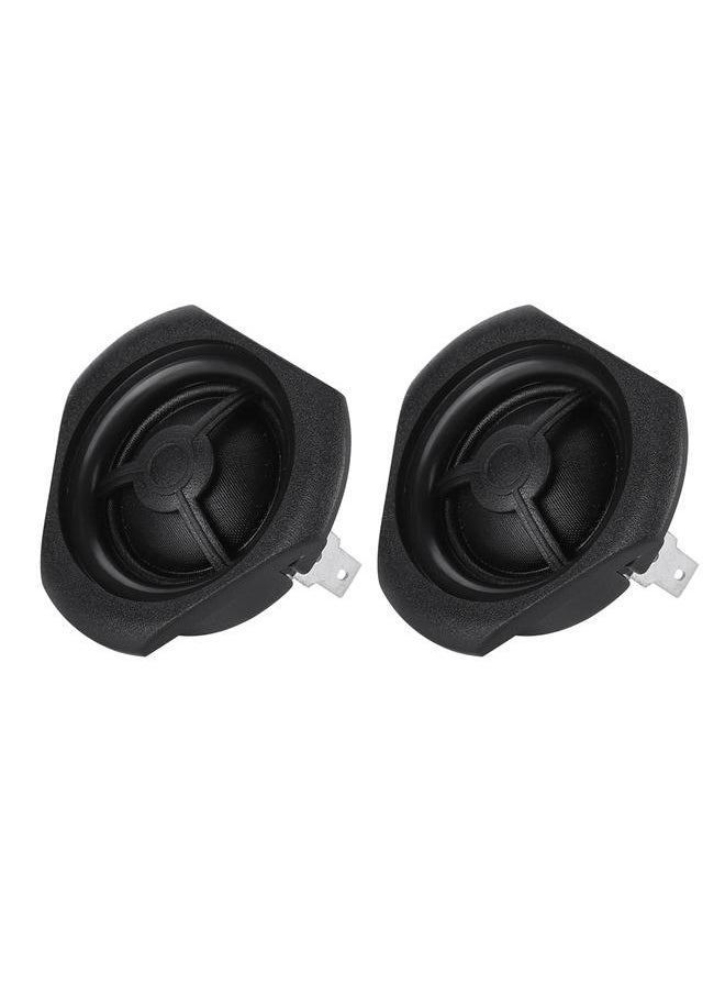 Thoraya - 2Pcs 19 Core 30W 6Ω Silk Film Dome Tweeter Treble Speaker Hifi Loudspeaker - Image 1