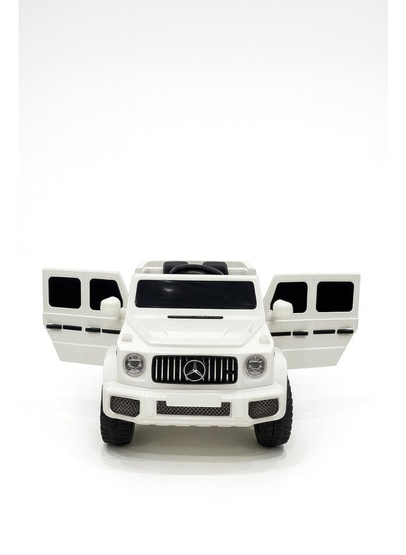 ضحكة  سيارة كهربائية للأطفال – بطارية 12 فولت، محركان 380 واط، تصميم جيب، أضواء LED، موسيقى، ألوان متعددة - Image 3