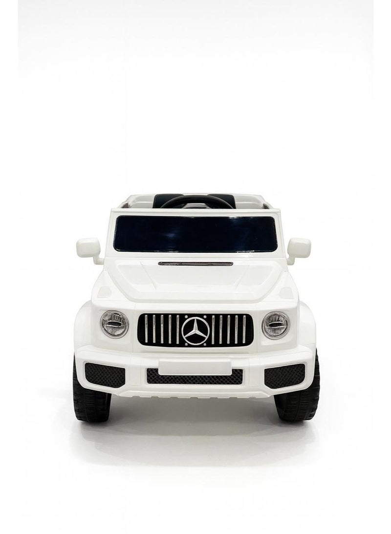 ضحكة  سيارة كهربائية للأطفال – بطارية 12 فولت، محركان 380 واط، تصميم جيب، أضواء LED، موسيقى، ألوان متعددة - Image 1