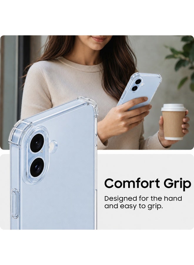 غطاء شفاف نحيف لهاتف iPhone 17 – مصنوع من مادة TPU ناعمة - Image 2