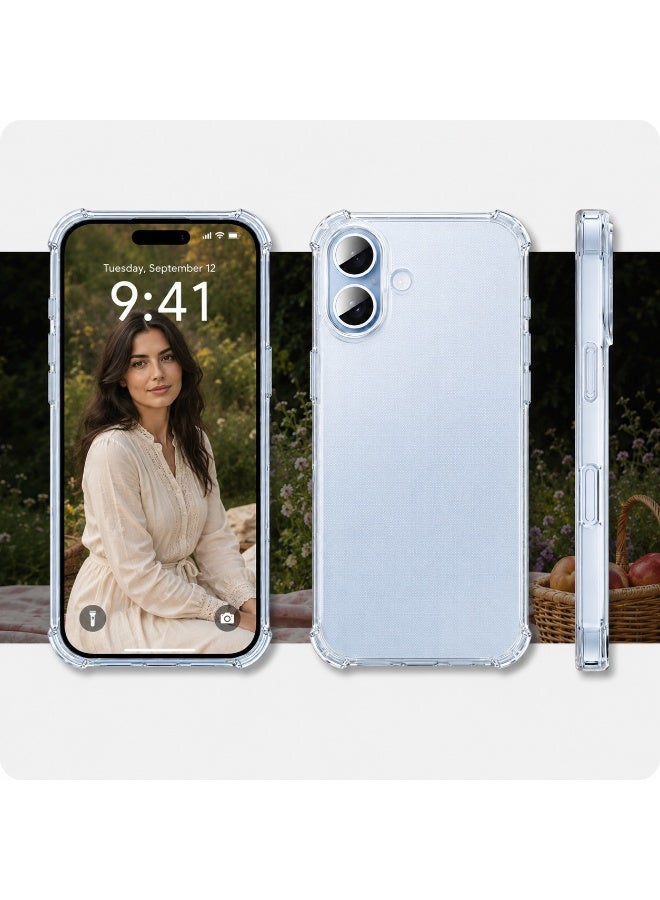 غطاء شفاف نحيف لهاتف iPhone 17 – مصنوع من مادة TPU ناعمة - Image 5