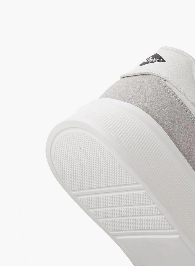 Lee Cooper WHITE Men's Perforated Lace-Up Sneakers for Men | Best Price UAE