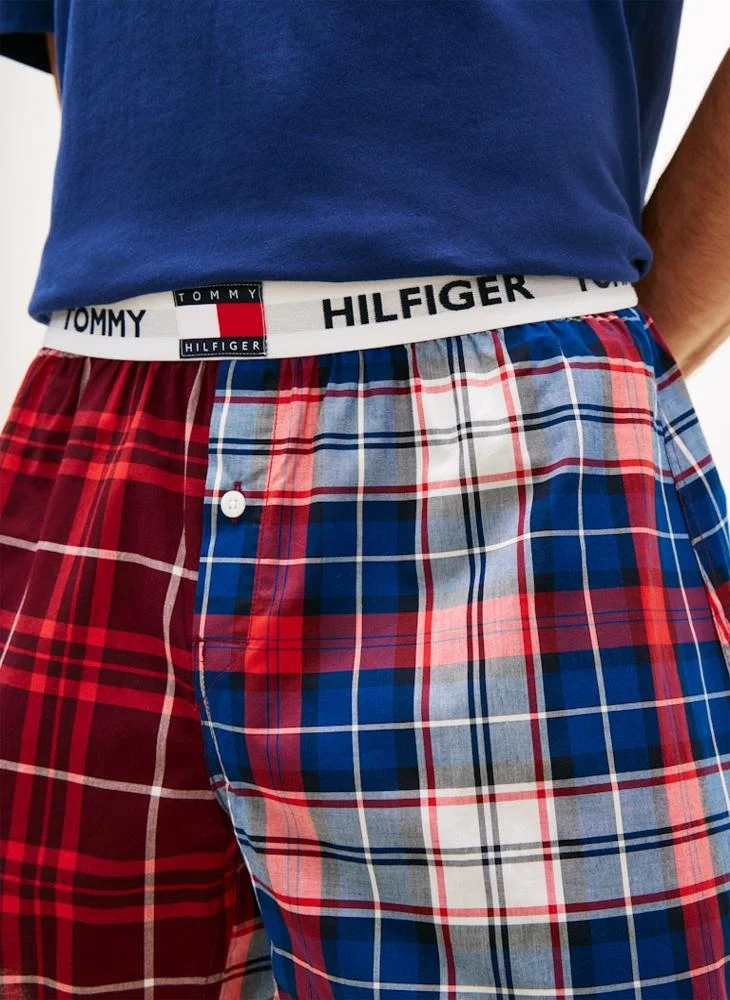 TOMMY HILFIGER  Heritage Print Shorts Pyjama Set for Men | Best Price UAE