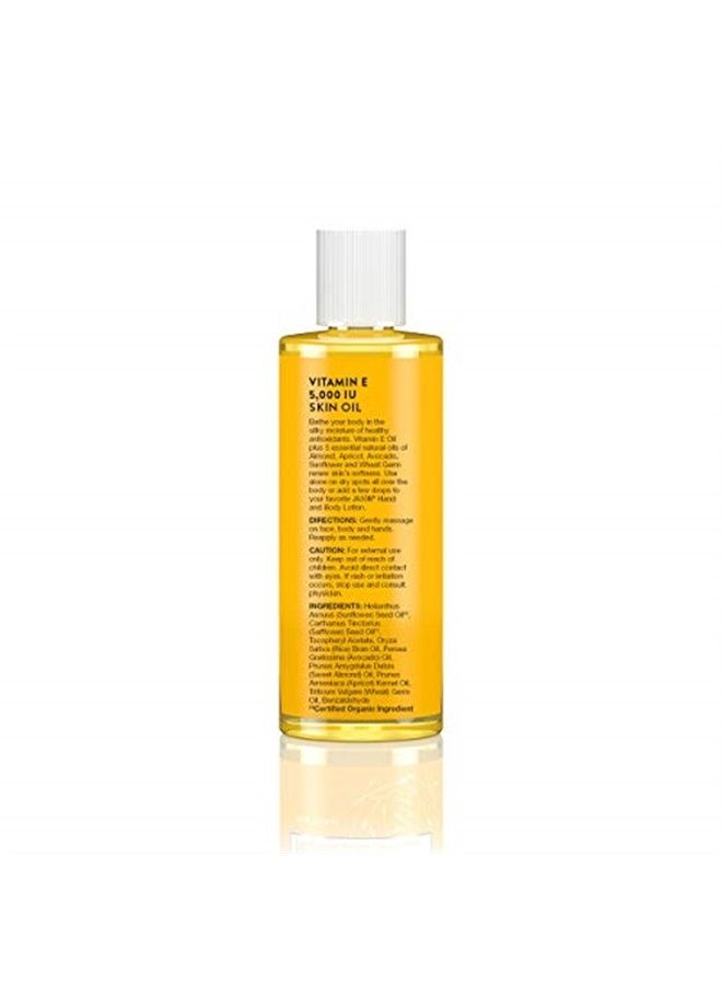 Jason Vitamin E 5,000 IU All Over Body Nourishment Oil, 4 oz. (Packaging May Vary)