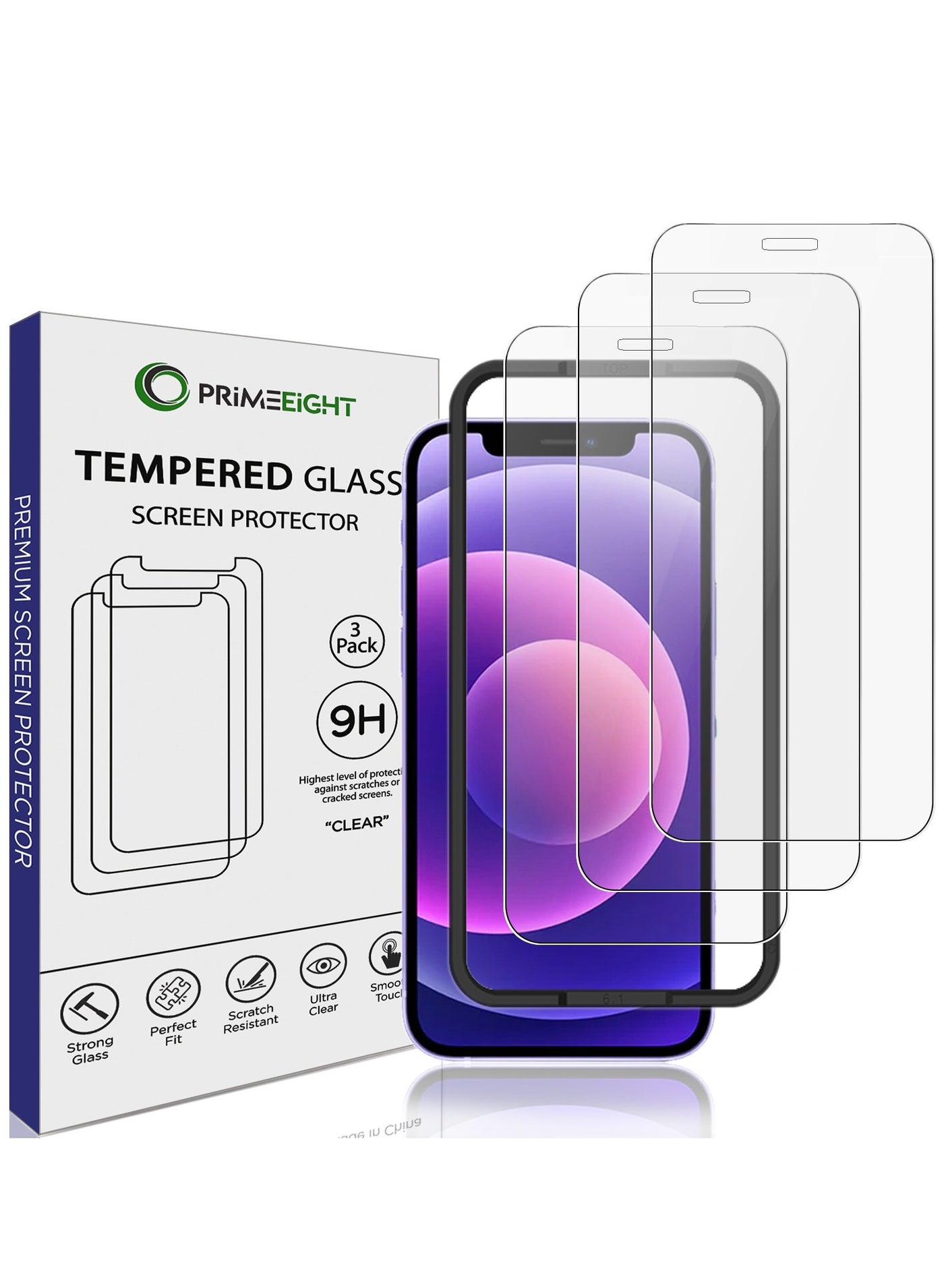 apple Apple iPhone 12 12 Pro Screen Protector 6.1 inch Brand Compatibility: APPLE