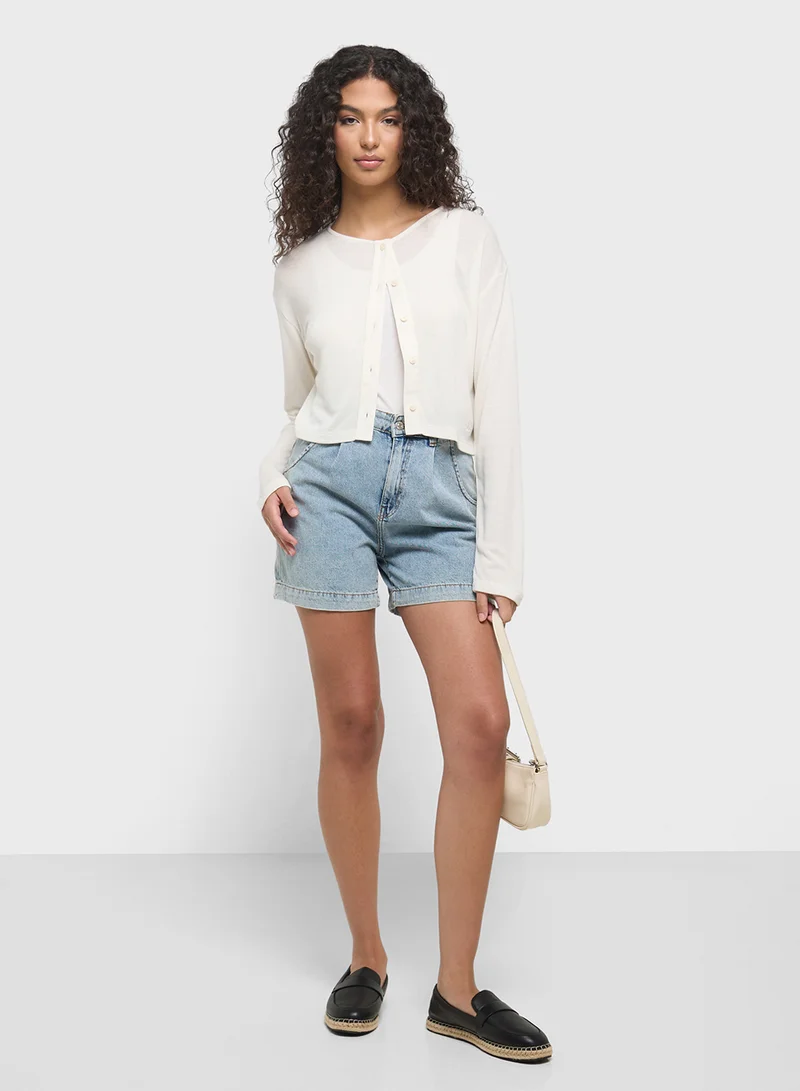 Calvin Klein Jeans Essential Soft Ribbed Knit Cardigan